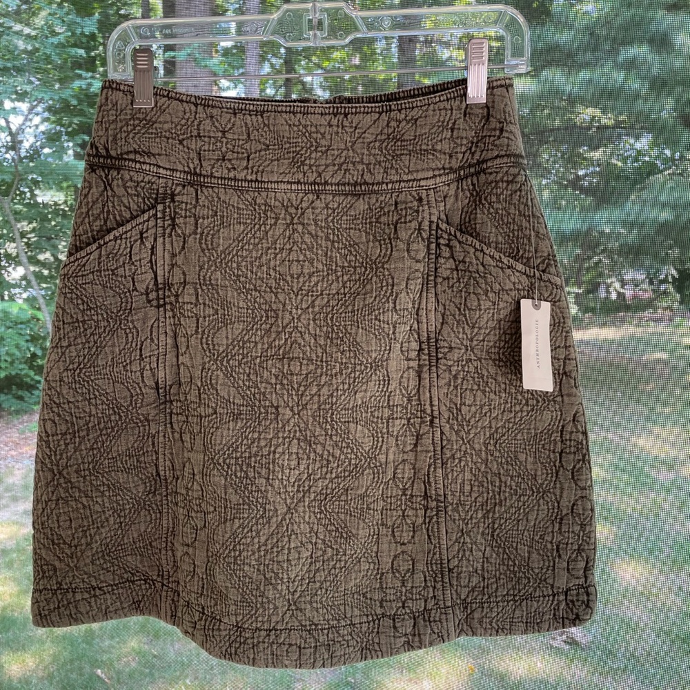 nwt anthropology skirt